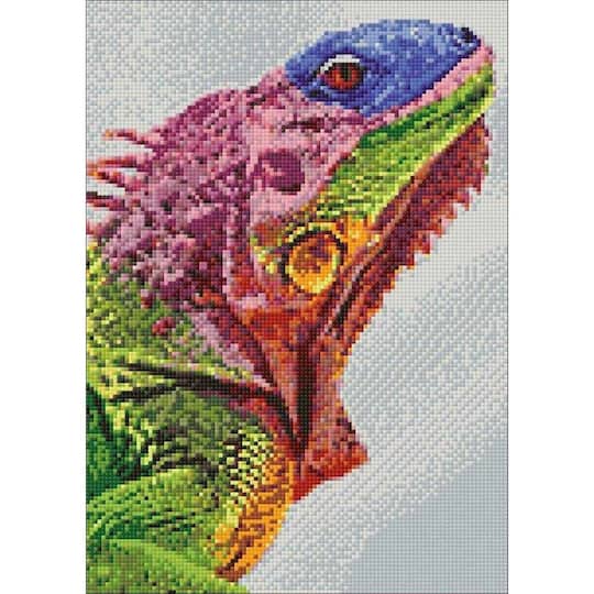 Wizardi Iguana Diamond Painting Kit
